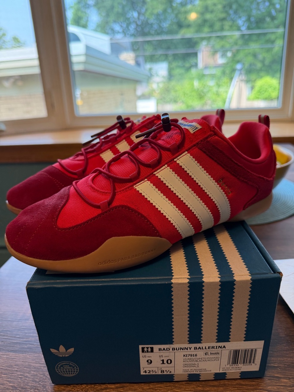 Adidas Ballerina Bad Bunny Flamboyan